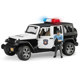   Bruder Jeep Wrangler Unlimited Rubicon rendőrségi jármű 02526