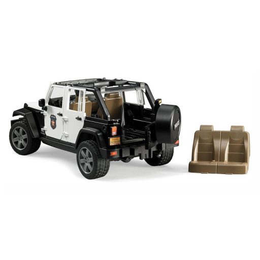 Bruder Jeep Wrangler Unlimited Rubicon rendőrségi jármű 02526