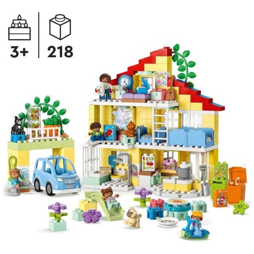 LEGO DUPLO Családiház (3 az 1-ben) 10994