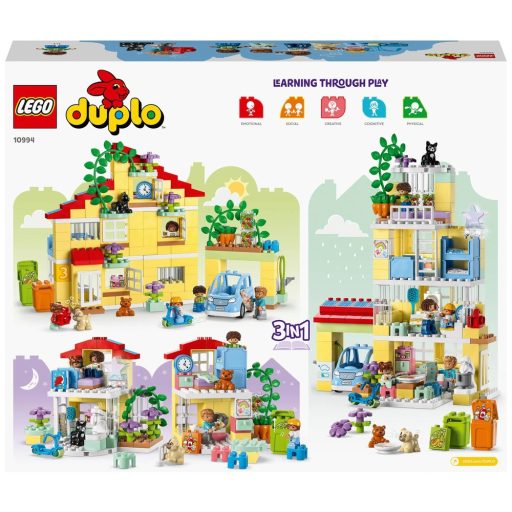 LEGO DUPLO Családiház (3 az 1-ben) 10994