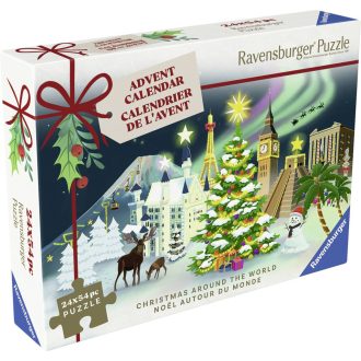   Ravensburger Adventi kalendárium 24x54 db-os puzzle 12004246