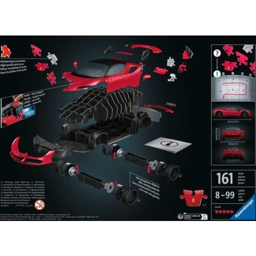 Ravensburger 3D Puzzle Iconics: Ferrari SF90 Stradal 15470