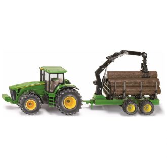 SIKU Farmer Traktor Erdei Pótkocsival 1954