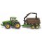 SIKU Farmer Traktor Erdei Pótkocsival 1954