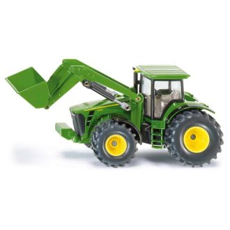 SIKU Farmer John Deere Traktor első rakodóval 1982