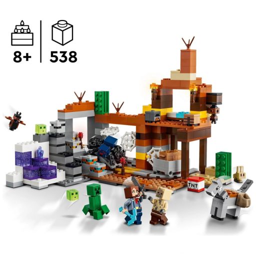 LEGO Minecraft - A pusztasági bánya 21263