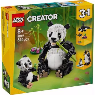 LEGO Creator 3-in-1 (31165) - Vadállatok: Pandacsalád