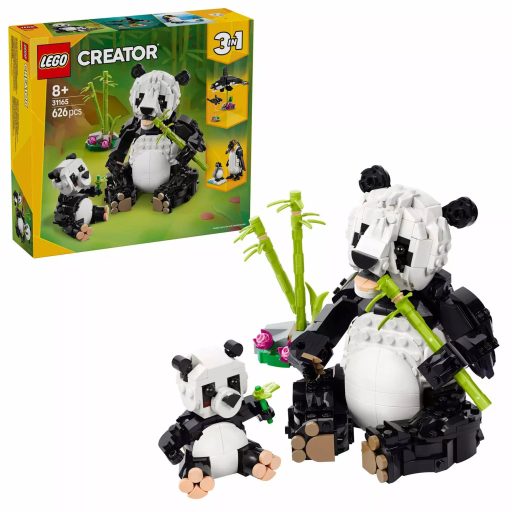 LEGO Creator 3-in-1 (31165) - Vadállatok: Pandacsalád