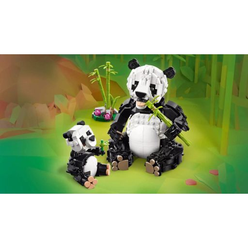 LEGO Creator 3-in-1 (31165) - Vadállatok: Pandacsalád
