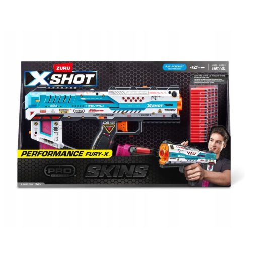 Zuru X-Shot Performance Fury-X játékfegyver 36772