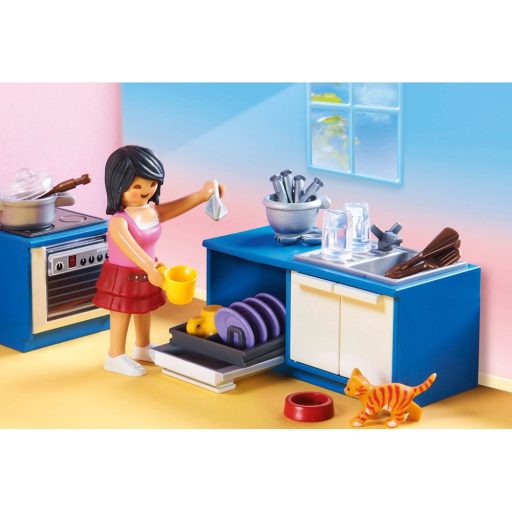 PLAYMOBIL Dollhouse Családi Konyha 70206