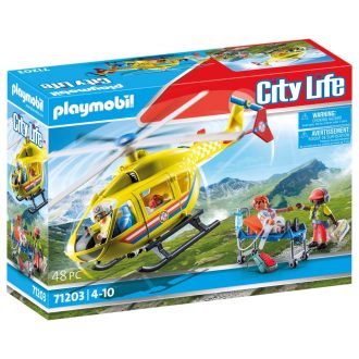 PLAYMOBIL City Life Mentőhelikopter 71203