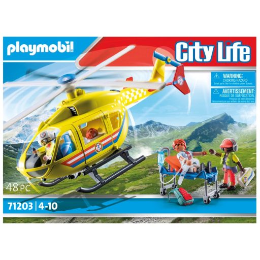 PLAYMOBIL City Life Mentőhelikopter 71203