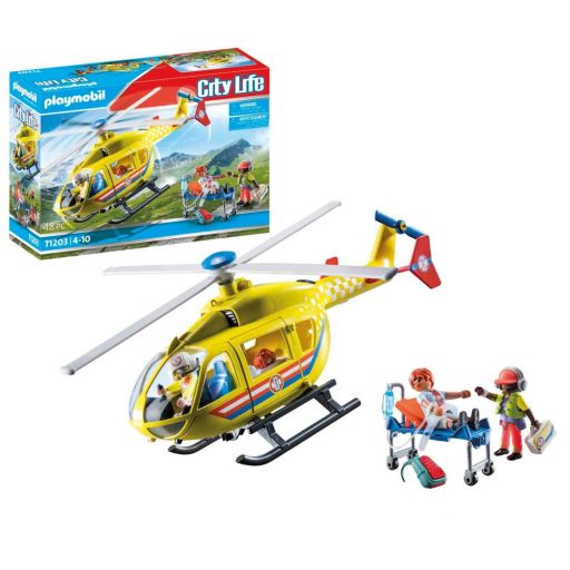 PLAYMOBIL City Life Mentőhelikopter 71203