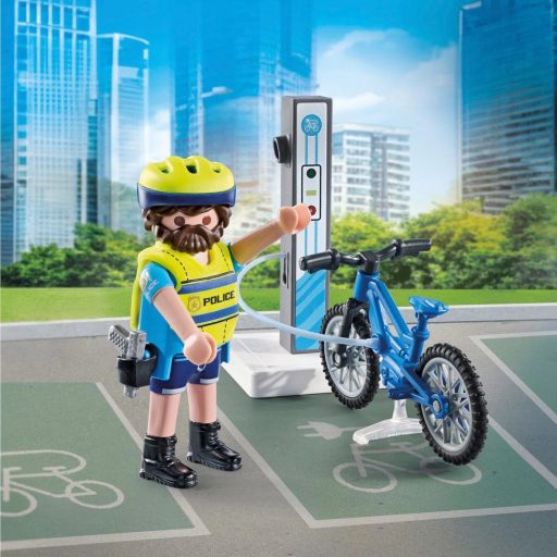 Playmobil Biciklis rendőr 71732