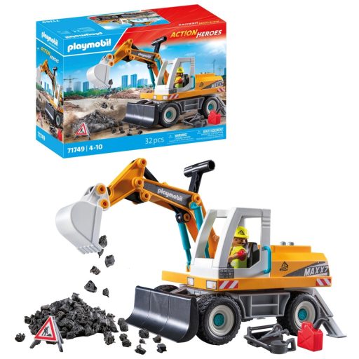 PLAYMOBIL Action Heroes Nagy Kotrógép 71749
