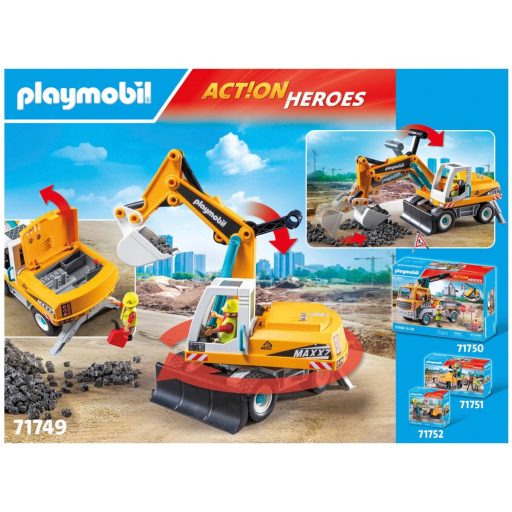PLAYMOBIL Action Heroes Nagy Kotrógép 71749