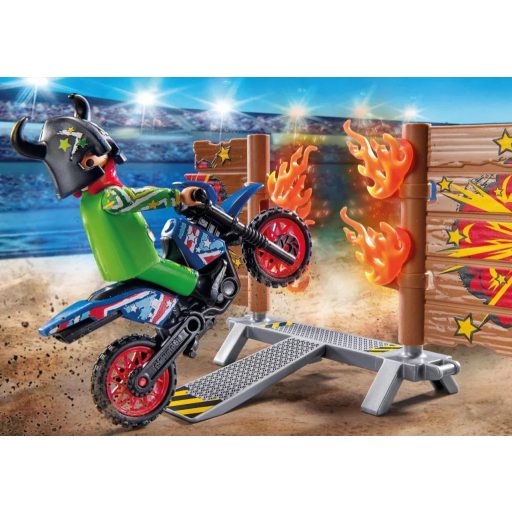 Playmobil Action Heroes Kaszkadőrök motorral és homokfutóval 71808