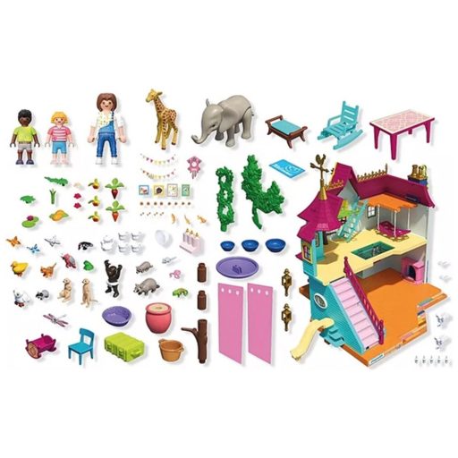 PLAYMOBIL Animals & Friends Színes Állatkastély 71852