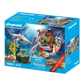   Playmobi Víz alatti kincskereső kaland tengeralattjáróval 71860