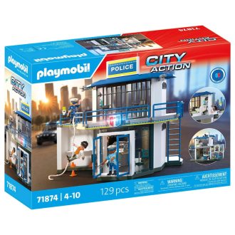   PLAYMOBIL City Action Rendőrkapitányság Nyomozó szobával 71874