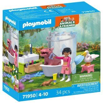   PLAYMOBIL Animal & Friends Szórakoztató Állatfürdő 71950