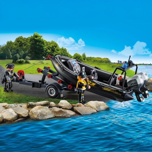 PLAYMOBIL Action Heroes TEK Vízi Rendőrség Víz alatti motorral 71978