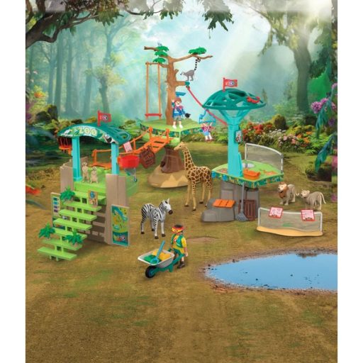 Playmobil Animals & Friends Állatkert: Vadon mászópark 72070