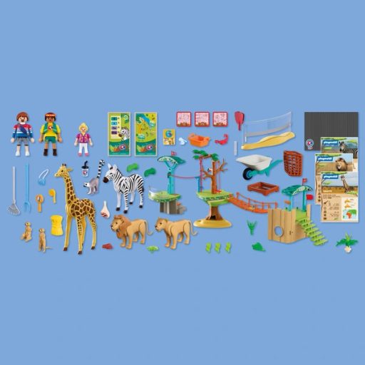 Playmobil Animals & Friends Állatkert: Vadon mászópark 72070