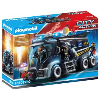  PLAYMOBIL City Action TEK Kommandós Autó fénnyel és hanggal 9360