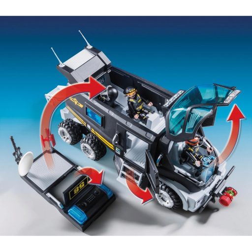 PLAYMOBIL City Action TEK Kommandós Autó fénnyel és hanggal 9360