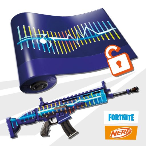 NERF Fortnite Blue Shock motorizált játékfegyver F4108