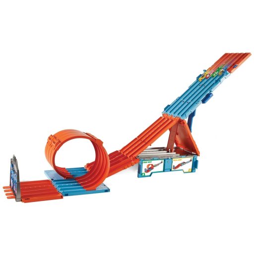 Hot Wheels Mattel: Track Builder óriás hurok pálya ládában FLK90