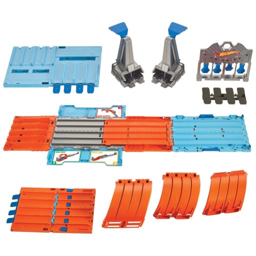 Hot Wheels Mattel: Track Builder óriás hurok pálya ládában FLK90
