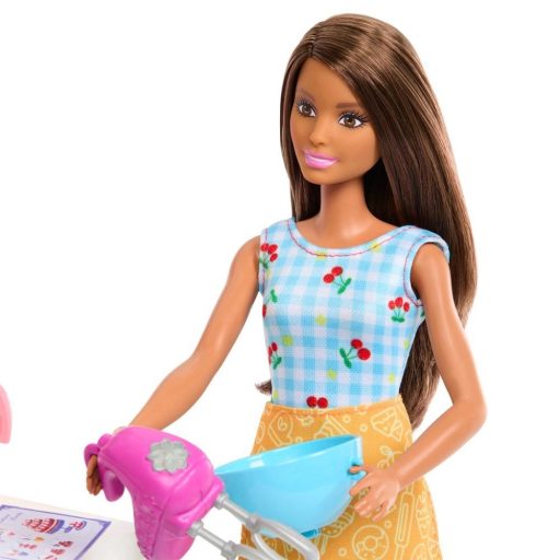 Mattel (HJY94) Barbie - Ünnepi Mókás Pékség, babákkal