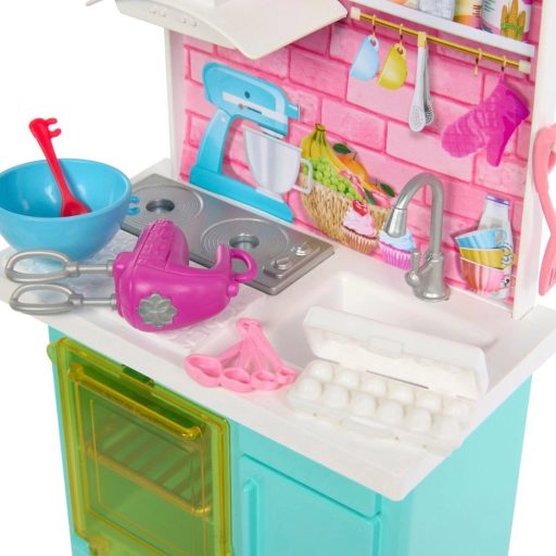 Mattel (HJY94) Barbie - Ünnepi Mókás Pékség, babákkal