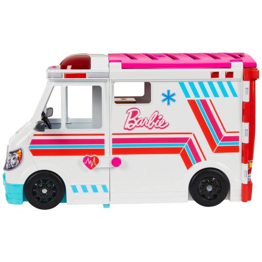 Mattel (HKT79) Barbie - Mentőautó klinika, fénnyel és hanggal 