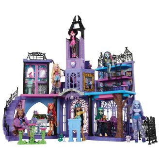 Monster High - Rémséges Gimnázium, bútorokkal (HLP88)