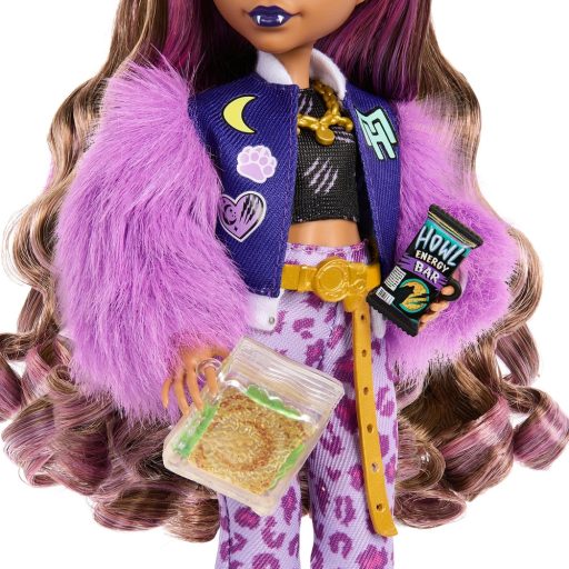 Monster High - Clawdeen Wolf baba, kiskedvencével (HRP65)