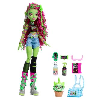 Monster High - Venus McFlytrap, kiskedvencével (HRP81)