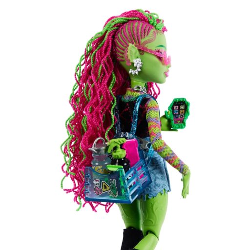 Monster High - Venus McFlytrap, kiskedvencével (HRP81)