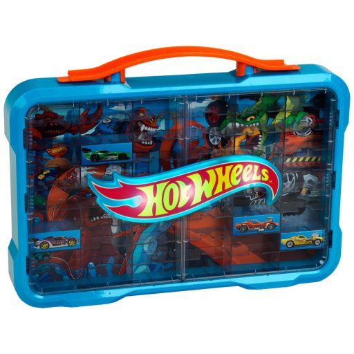 Hot Wheels bőrönd megvilágított logóval HW237929