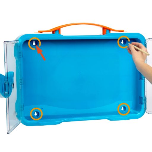 Hot Wheels bőrönd megvilágított logóval HW237929