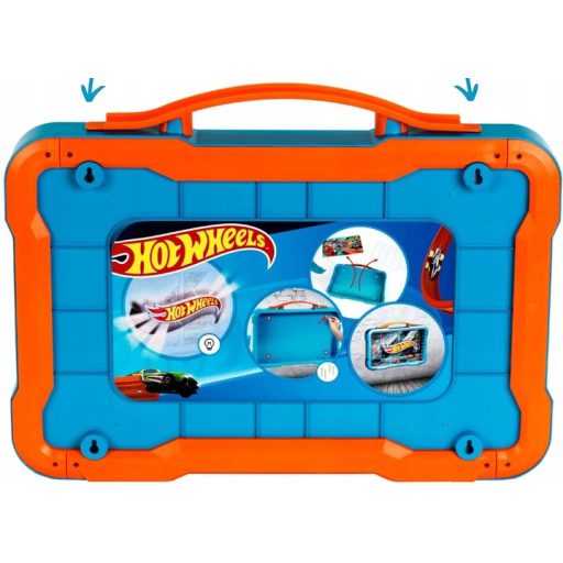 Hot Wheels bőrönd megvilágított logóval HW237929