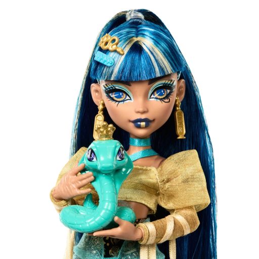 Monster High - Cleo de Nile baba, kiskedvencével (HXH74)