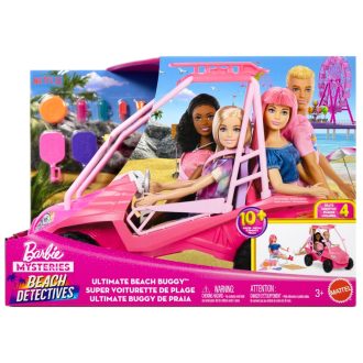   Barbie Rejtélyek (JFV68) Tengerparti Detektívek - Strandjárgány játékszett